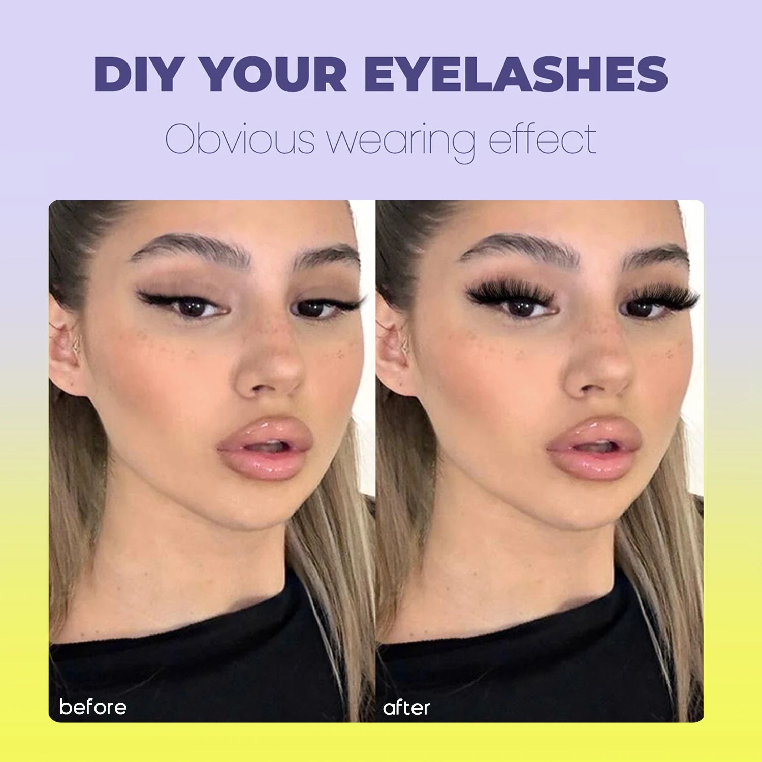 GROINNEYA-Luxury 3D Faux Mink Eyelashes