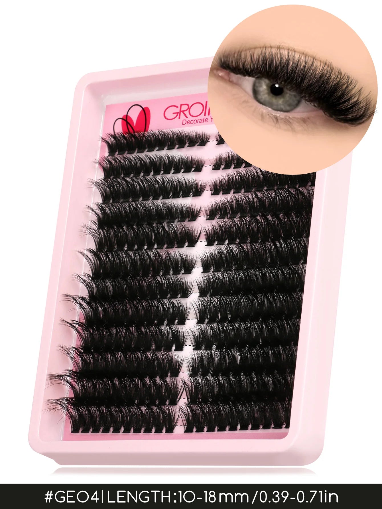 GROINNEYA-Luxury 3D Faux Mink Eyelashes